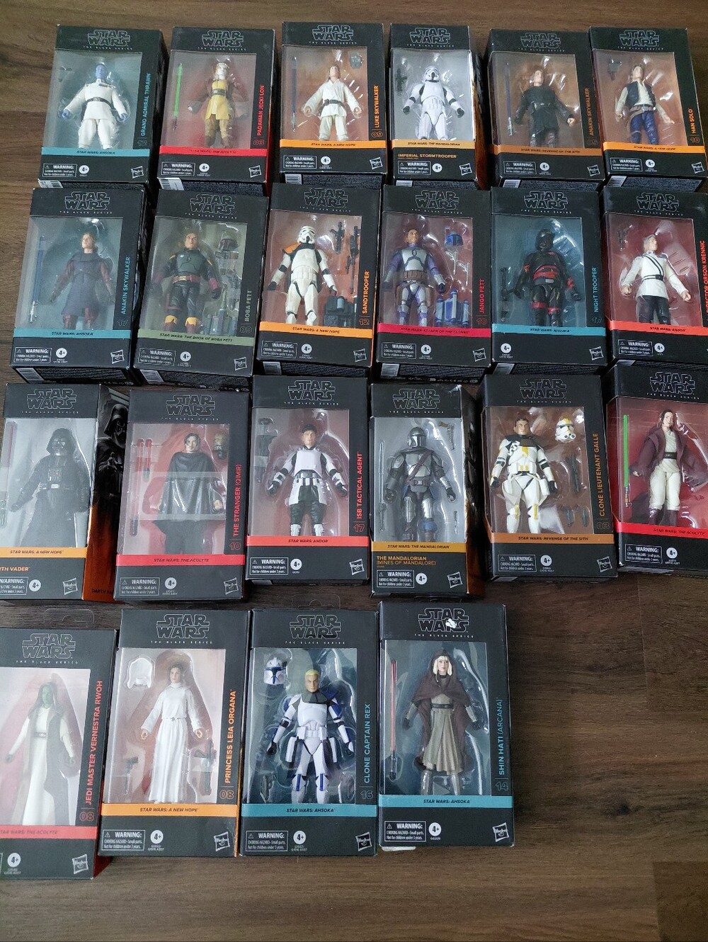 Star Wars The Black Series Action Figure Lot - Multiple Characters